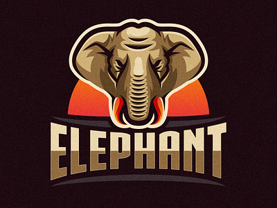 elephant logo animation branding coreldraw design design art ilustration ilustrator logo sketch vector