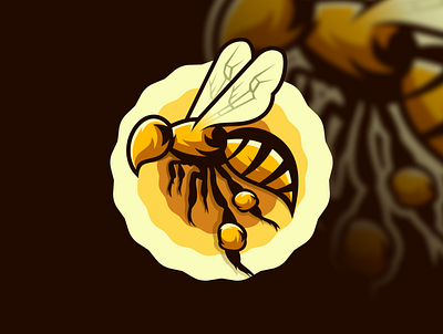 bee logo design animation coreldraw design design art illustration ilustration ilustrator logo sketch vector