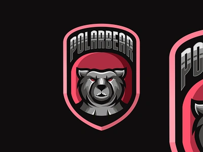 Polarbear logo branding coreldraw design illustration ilustration ilustrator logo sketch ui vector