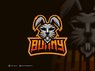 bunny logo design