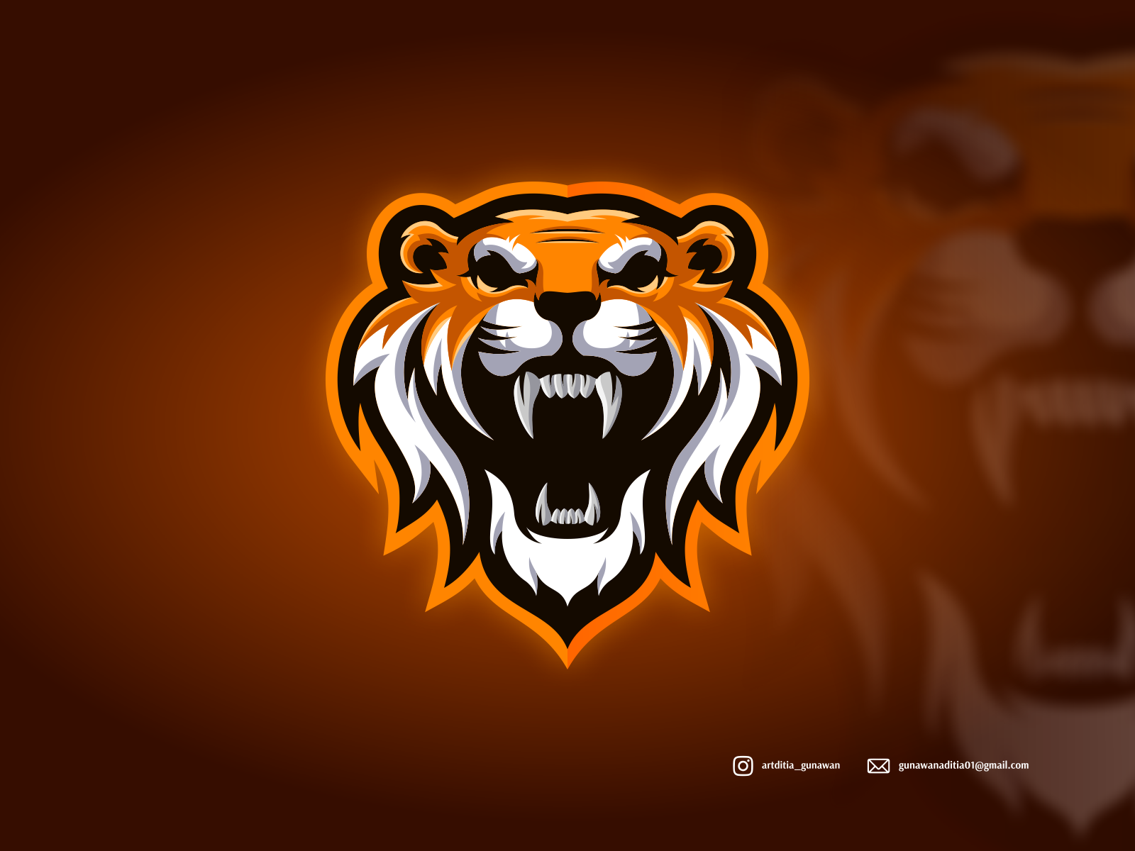 Tiger logo by artditia_std on Dribbble