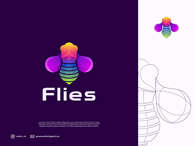 FLIES GRADIENT LOGO