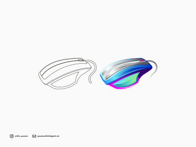 gradient mouse logo