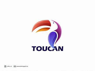 taucan logo branding coreldraw design illustration ilustration ilustrator logo sketch ui vector
