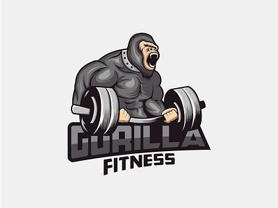 Gorilla ilustration logo