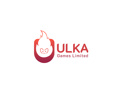 New Ulka Games logo illustration logo logodesign