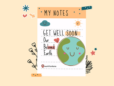 GWS our earth 🖤 2020 flatbackground flatdesign flatwallpaper ilustration