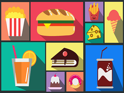 Snack's Icon flaticon flatwallpaper footicon