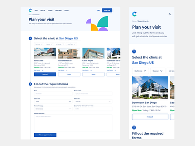 Clinic Responsive Web App