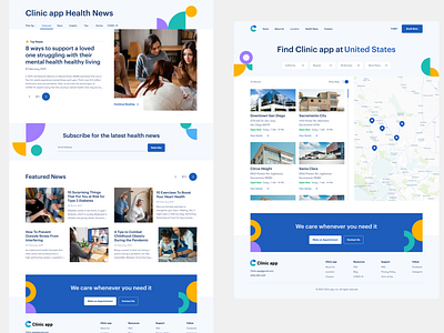 Clinic Responsive Web App