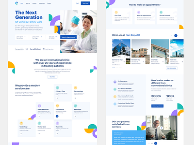 Clinic Responsive Web App