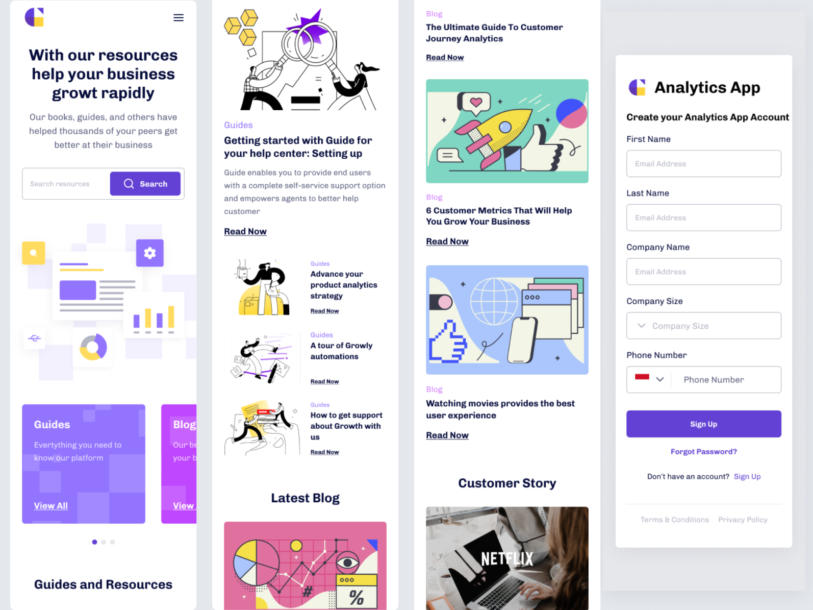 Analytics App Landing Page By Top Designer On Dribbble Analytics App Landing Page By Top Designer On Dribbble
