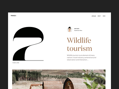 Eco lodges architecture branding design header minimal moodboard type typography ui ux visual web