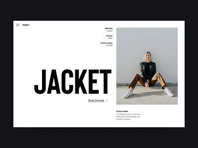shop fashion branding design fashion header minimal shop typography ui ux web webdesign
