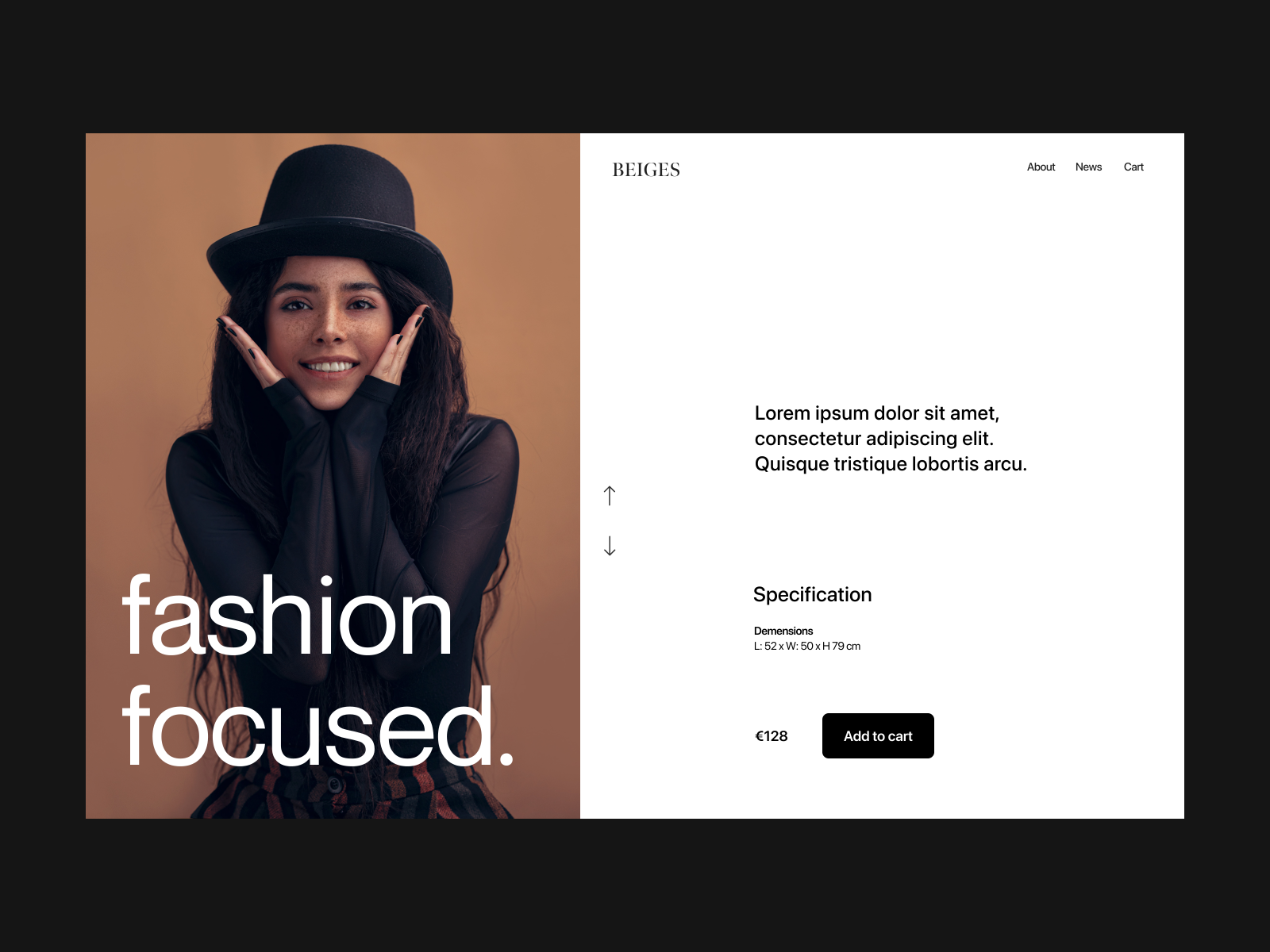 Fashion focused v2 by Remon on Dribbble