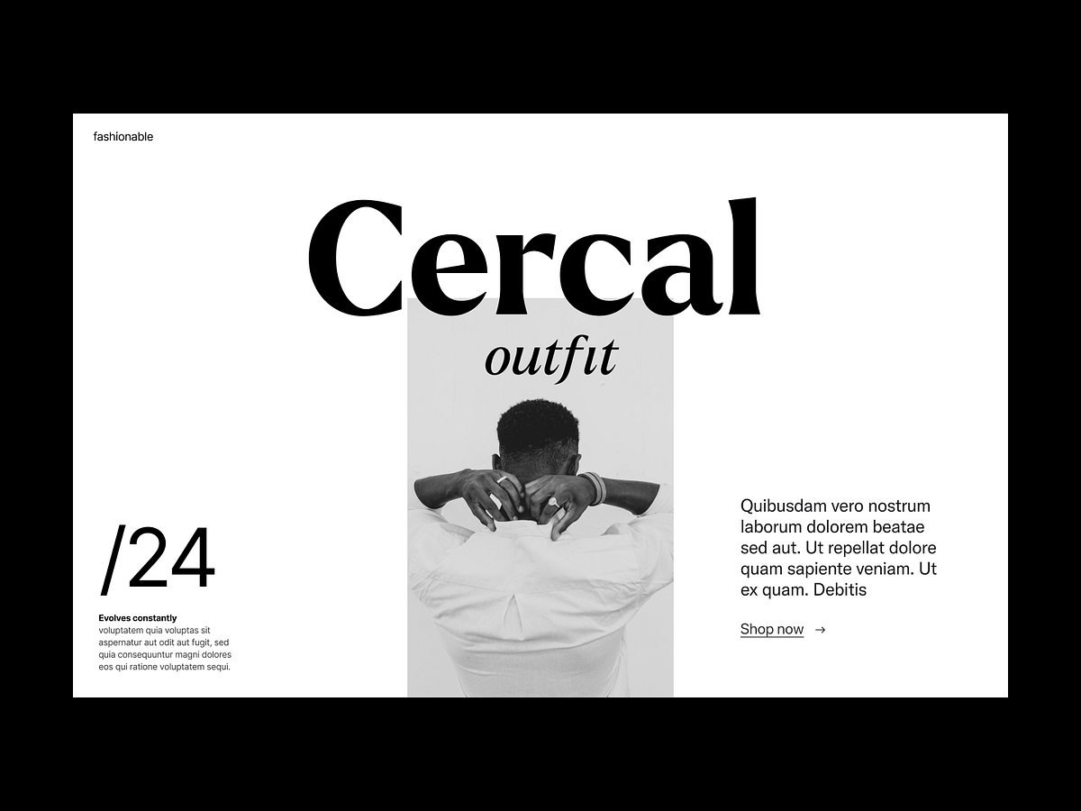 Cercal outfit by Remon on Dribbble