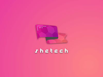 SheTech Logo Branding brand identity branding identity logo no-profit technology women
