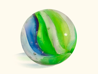 Ninja Turtle Leonardo marble Portrait 3d ball ilustration leonardo marble ninja turtles painting teenage mutant ninja turtles tmnt watercolor