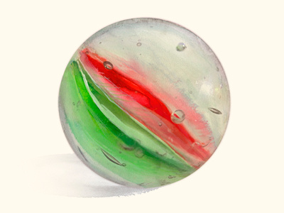 Ninja Turtle Raphael marble Portrait 3d ball marble ninja turtle painting raphael teenage mutant ninja turtles tmnt watercolor