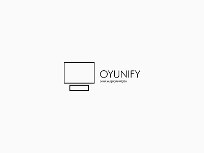 Oyunify branding design game graphic logo pc vector