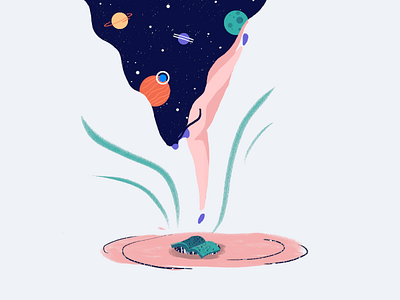 Illustration | Infinite science illustration illustrator ui