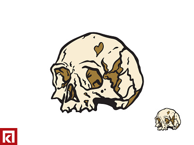 Skull - Enamel Pin enamel illustrator pin skull