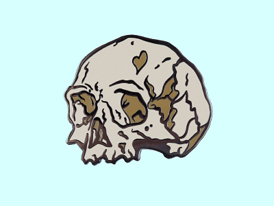 Enamel Pin - Skull