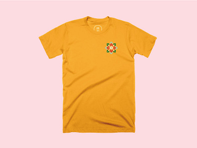 Flower Power T-shirt cotton bureau flower pantone t shirt design thick lines