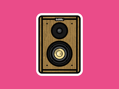 Speaker - Dribbble Sticker Pack