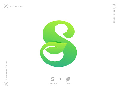 Leaf Logo bold colorful design designer designs green icon leaf leaf logo leafs letter logo logo designer logos modren new plant s