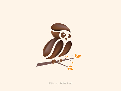 Owl art awake bean bird branches branding coffee coffee bean colorful design leaf logo logo design logo designer mark owl symbol vick vick ben wise