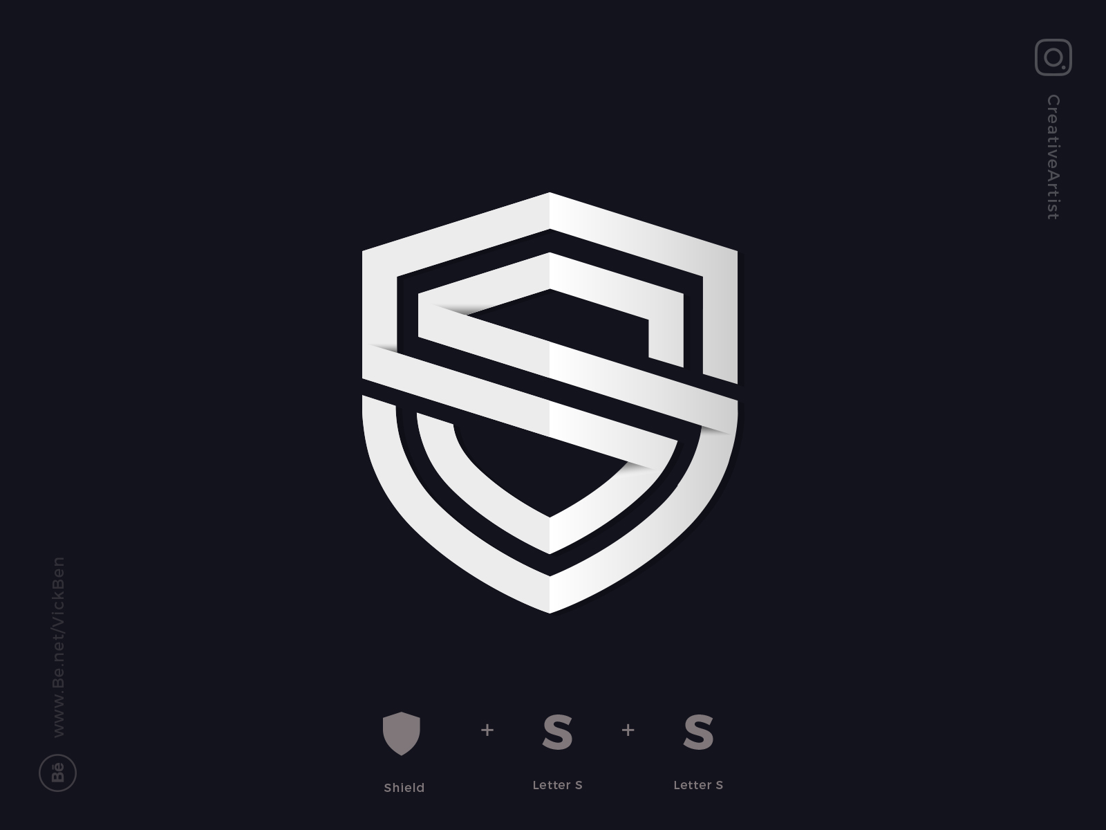 SS Logo by Logo Designer, Vick Ben on Dribbble