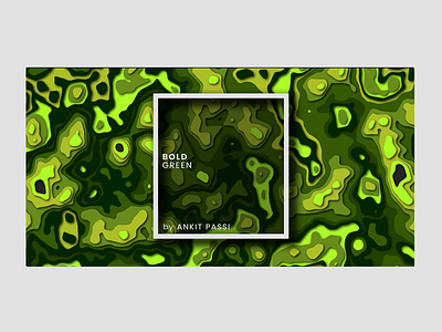 Bold Green Pattern 3d art 3dart abstract adobe adobe illustrator bold color branding decor design design app green pattrn illustration typography vector
