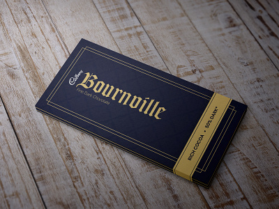 Redesign the Wrapper of Bournville - Royal, Minimal