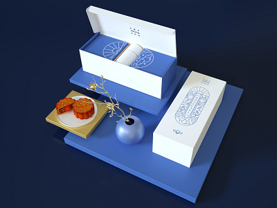 Moon cake box