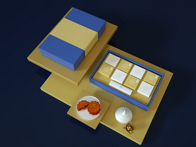 Moon cake box