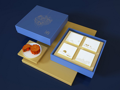 Moon cake box