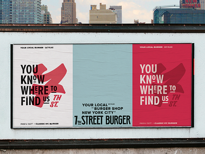 Poster - Burger shop