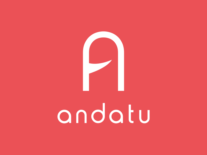 Andatu Logo (animated) animated bachelor design donation fhv flat identity logo rhino rhinoceros typo