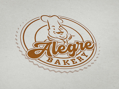 Alegre Bakery bakery bakery logo chicago facebook banner graphic design illustration illustrator instagram banner logo logo design mexican