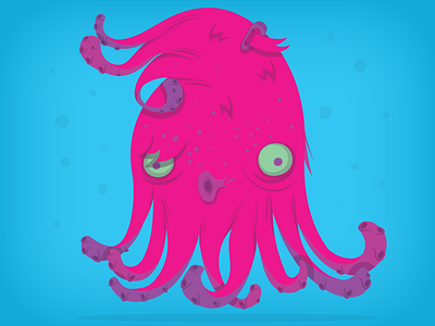 Minsiter of Marine Affairs fun monster vector