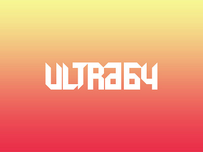 Ultra 64 brand design design graphic design logo
