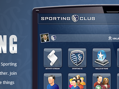 Sporting App member portal sportingkc