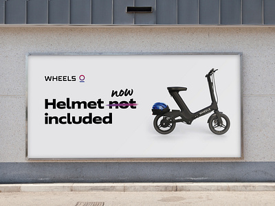 Wheels | Hygienic Helmet Campaign bike billboard helmet poster scooter