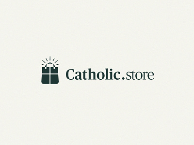 Catholic.store Branding branding christian christian logo christianity design identity logo