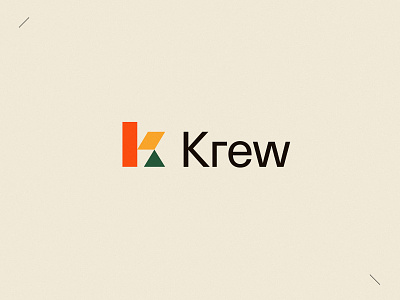 Krew | Brand blocks brand branding colorful contractor freelance icon identity job job board job search logo typography ui