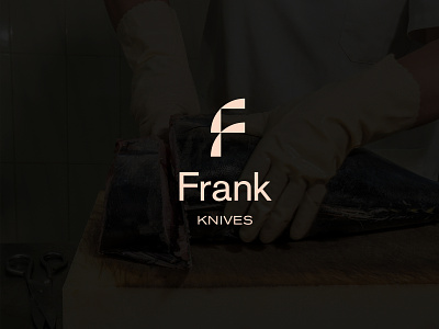 Frank Knives | Branding brand branding cooking cut food identity knife knives logo people