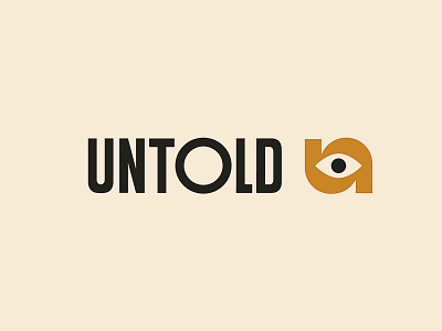 Untold | Brand brand branding eye identity logo people publications story untold videos