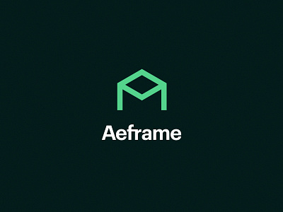 Aeframe | Brand brand branding builder construction construction logo frame identity logo people remodel typography