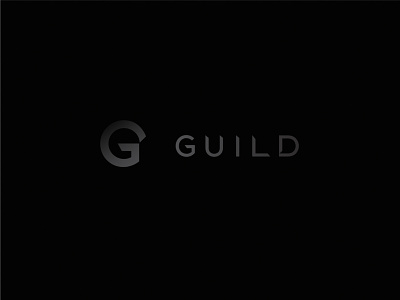 Guild | Brand black brand branding fathers gradient guild husband identity logo man mastermind people typography